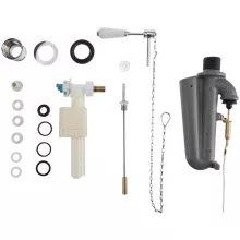   Sapho Kerasan Waldorf öblítőmechanika lánccal, króm 754590