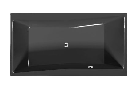 Polysan QUEST egyenes kád, 180x100x49cm, szürke 78511.30