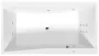 Polysan Quest akril kád Hidro rendszerrel 180x100x49 cm, fehér 78511H