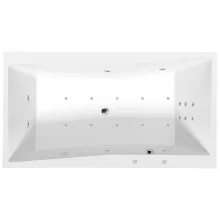   Polysan Quest akril kád Hidro Air rendszerrel 180x100x49 cm, fehér 78511HA