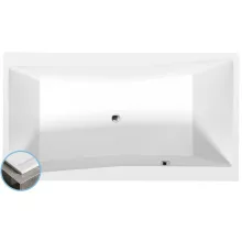   Polysan Quest SLIM egyenes akril kád 180x100x49 cm, fehér 78511S