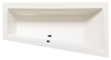 Polysan Andra asszimetrikus akril kád 180x90x45 cm, jobbos/elefántcsont 78771.40