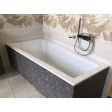   Polysan Andra L Slim akril kád 170x90x45 cm, balos, fehér 81111S
