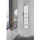 Polysan SPIRIT SQUARE termosztatikus zuhanypanel 250x1550 mm, fehér 81151