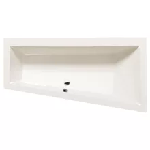   Polysan Andra aszimmetrikus akril kád 170x90x45 cm, jobbos / elefántcsont 81511.40