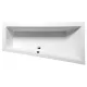 Polysan Andra R Slim akril kád 170x90x45 cm, jobbos, fehér 81511S