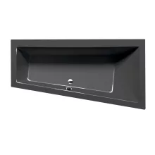   Polysan Andra R aszimmetrikus akril kád 160x90x45cm, jobbos/szürke 81541.30