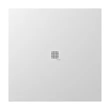   Polysan TRENECA vágható öntött márvány zuhanytálca 100x100 cm, matt fehér 84301.11