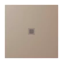   Polysan TRENECA vágható öntött márvány zuhanytálca 100x100 cm, matt bézs 84301.81
