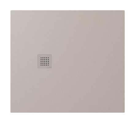 Polysan TRENECA vágható öntött márvány zuhanytálca 100x90 cm, matt bézs 84306.81