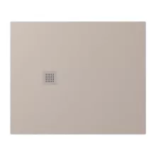   Polysan TRENECA vágható öntött márvány zuhanytálca 120x100 cm, matt bézs 84313.81