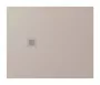Polysan TRENECA vágható öntött márvány zuhanytálca 120x100 cm, matt bézs 84313.81