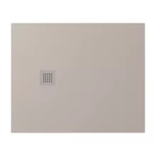   Polysan TRENECA vágható öntött márvány zuhanytálca 110x90 cm, matt bézs 84314.81
