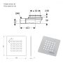 Polysan Treneca zuhanytálca szifon 90 mm, matt fehér 84999.10