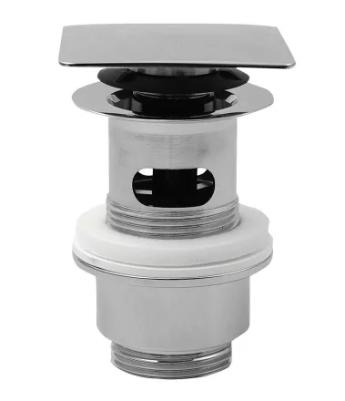 Sapho Omp Tea click-clack mosdólefolyó túlfolyóval 5/4“, króm 8540.360.5