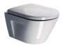 Sapho Gsi Norm Swirlflush fali WC csésze 50x36 cm, fehér 861611