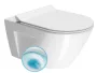Sapho Gsi Norm X fali kerámia WC csésze 36x55 cm GeniusFlush öblítéssel és ExtraGlaze bevonattal, fehér színben.
