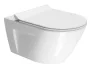 Sapho Gsi Norm X fali kerámia WC csésze 36x55 cm GeniusFlush öblítéssel és ExtraGlaze bevonattal, fehér színben.