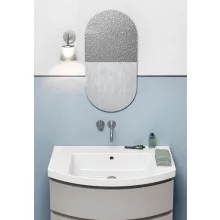   Sapho GSI Norm kerámiamosdó 80x50 cm csaplyukkal és túlfolyóval, ExtraGlaze bevonattal 8644111