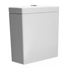 Sapho Gsi Pura monoblokk kerámia WC tartály öblítőmechanika nélkül, matt fehér színben