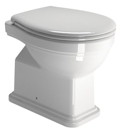 Sapho Gsi Classic alsó kifolyású álló WC csésze 37x54 cm, fehér 871011