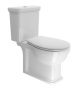 Sapho Gsi Classic hátsó/alsó kifolyású kombi WC csésze 37x70,5 cm, fehér 871711