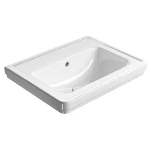   Sapho GSI Classic kerámia mosdó túlfolyóval 60x46 cm, ExtraGlaze bevonattal, fehér 8731011