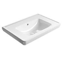   Sapho GSI Classic kerámia mosdó túlfolyóval 75x50 cm, ExtraGlaze bevonattal, fehér 8787011