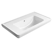   Sapho GSI Classic kerámia mosdó túlfolyóval 90x50 cm, ExtraGlaze bevonattal, fehér 8788011