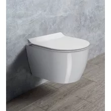   Sapho GSI Pura Fali kerámia WC csésze 46x36 cm Swirlflush, ExtraGlaze bevonattal 880211