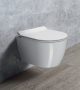 Sapho GSI Pura Fali kerámia WC csésze 46x36 cm Swirlflush, ExtraGlaze bevonattal 880211