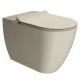 Sapho Gsi Pura monoblokk kerámia WC csésze 36x63 cm Swirlflush öblítéssel és DualGlaze bevonattal, matt kréta színben.