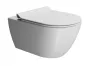 Sapho Gsi Pura SWIRLFLUSH fali WC csésze 55x36 cm, matt fehér 881509
