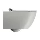 Sapho Gsi Pura SWIRLFLUSH fali WC csésze 36x55 cm, ExtraGlaze bevonat, matt hamuszürke 881517