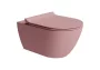 Sapho Gsi Pura SWIRLFLUSH fali WC csésze 55x36 cm, matt rózsaszín 881524
