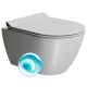 Sapho Gsi Pura SWIRLFLUSH fali WC csésze 36x50 cm, DualGlaze bevonat, matt cement 881617