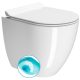 Sapho Gsi Pura álló kerámia WC vario kifolyással 36x50 Swirlflush technológiával, ExtraGlaze bevonattal 882011