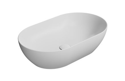 Sapho GSI Pura  kerámia mosdótál 60x37 cm,  matt fehér 883409