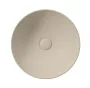 Sapho GSI Pura pultra helyezhető kerámiamosdó 40x14 cm, matt kréta 884608