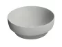 Sapho GSI Pura pultra helyezhető kerámiamosdó 40x14 cm, matt cement 884617