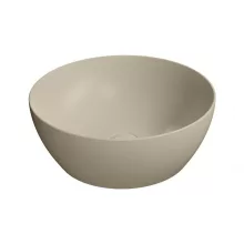   Sapho Gsi Pura pultra helyezhető kerámia mosdó 42x16 cm, matt krétafehér 885108