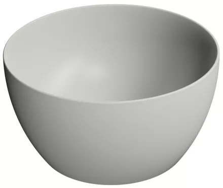 Sapho GSI Pura pultra helyezhető kerámia mosdó 42x22 cm, matt cement 885217