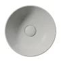 Sapho Gsi Pura pultra helyezhető kerámia mosdó 32x12 cm, matt cement 885417