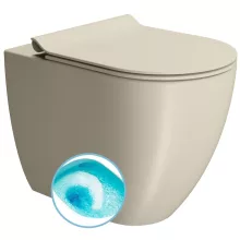 Sapho Gsi Pura álló WC Swirlflush öblítéssel 36x55 cm, matt kréta kivitelben