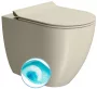 Sapho Gsi Pura álló WC Swirlflush öblítéssel 36x55 cm, matt kréta kivitelben