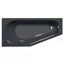   Polysan Tigra L aszimmetrikus akril kád 170x80x46 cm, balos/szürke 90111.30