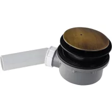 Sapho Kerasan Retro zuhanytálca szifon 90 mm, bronz 905693