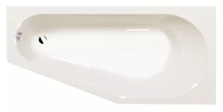 Polysan Tigra aszimmetrikus akril kád 170x80 cm, jobbos/elefántcsont 90611.40