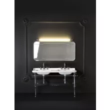   Sapho Kerasan Waldorf fém mosdótartó állvány polccal 150 cm, króm 9195K1