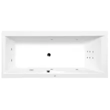   Polysan Cleo akril kád Hidro rendszerrel 160x75x48 cm, fehér 93611H